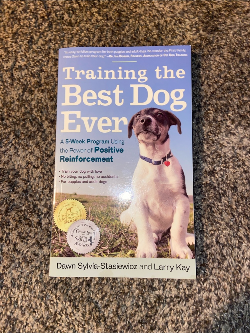 Training the Best Dog Ever - Blue Cover